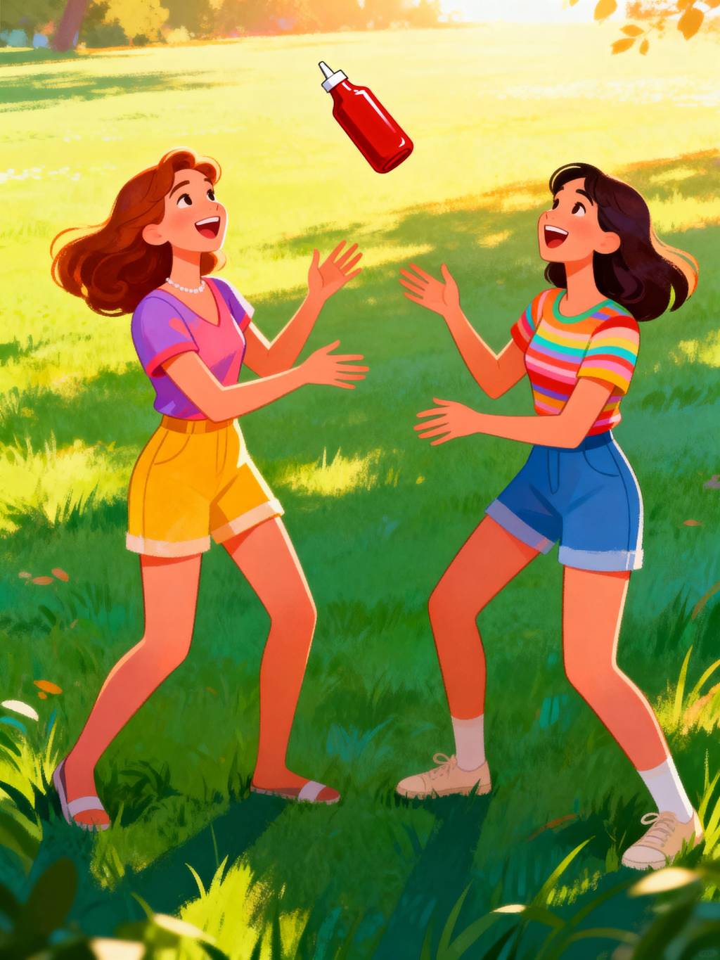 Playing Ketchup